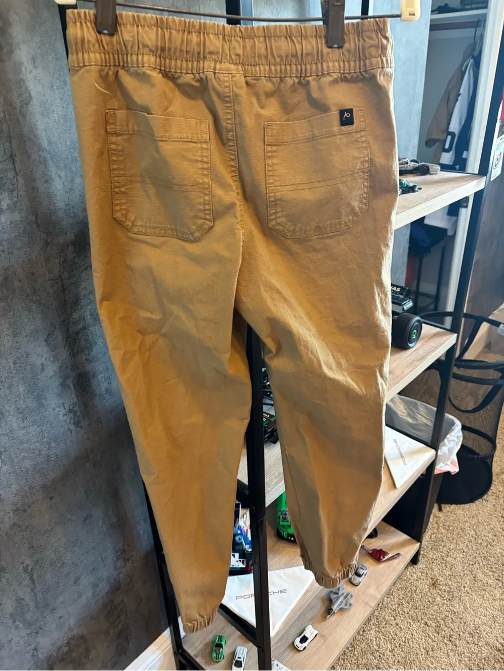 art class Tan Elastic-Waist kid Jogger Pants